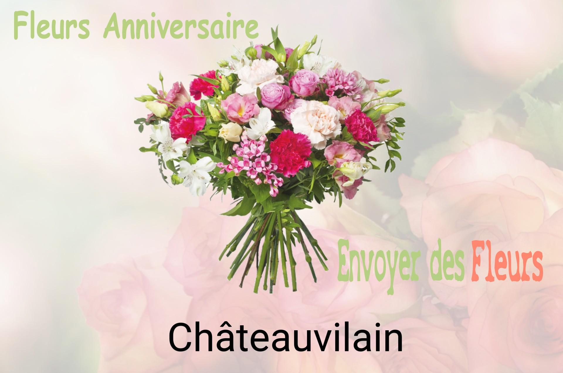 Bouquet de fleurs d’anniversaire livré à Châteauvilain